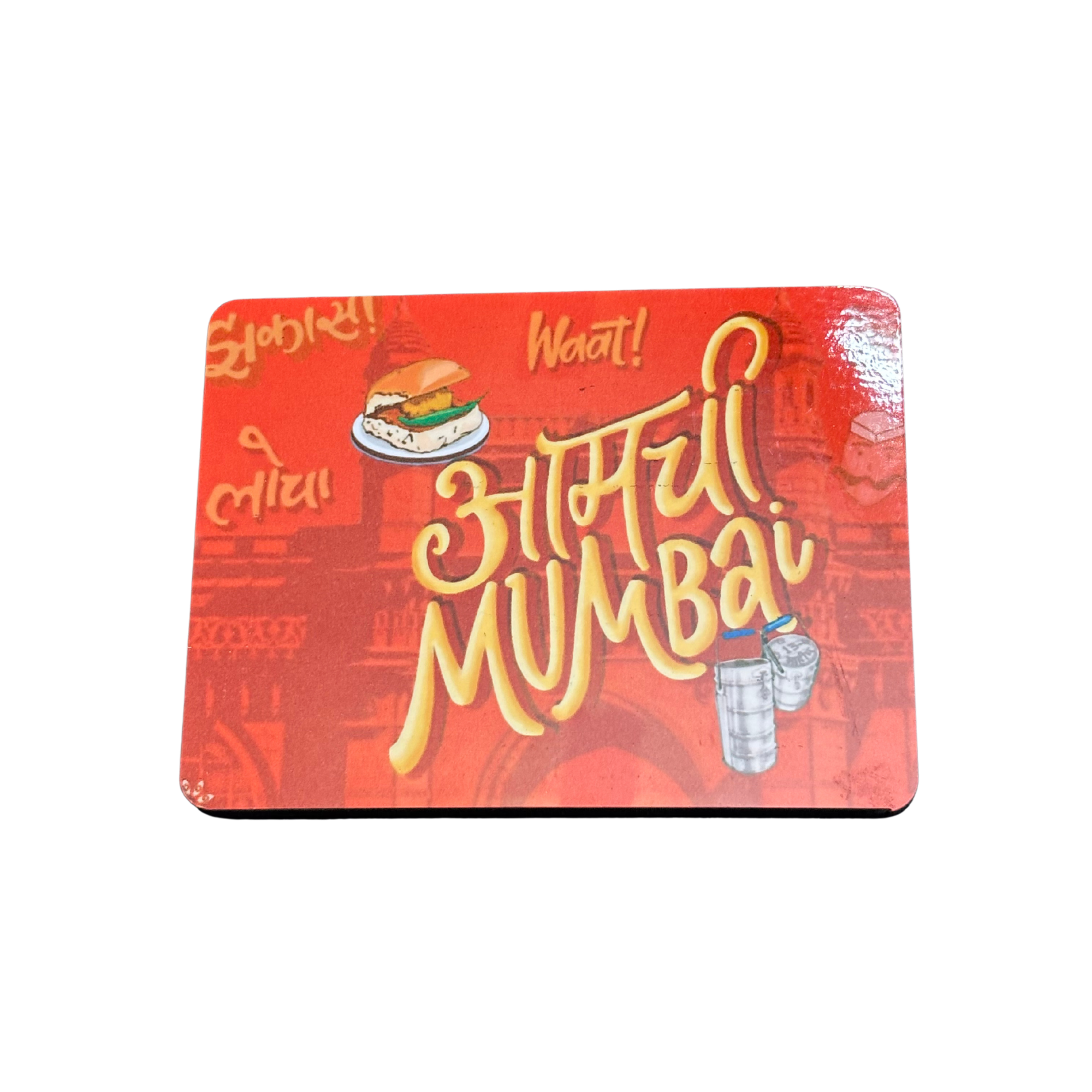 Aamchi Mumbai fridge magnet by Moodsy