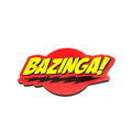 Bazinga fridge magnet by Moodsy
