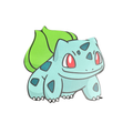 Balbasaur fridge magnet by Moodsy