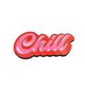 Chill fridge magnet by Moodsy
