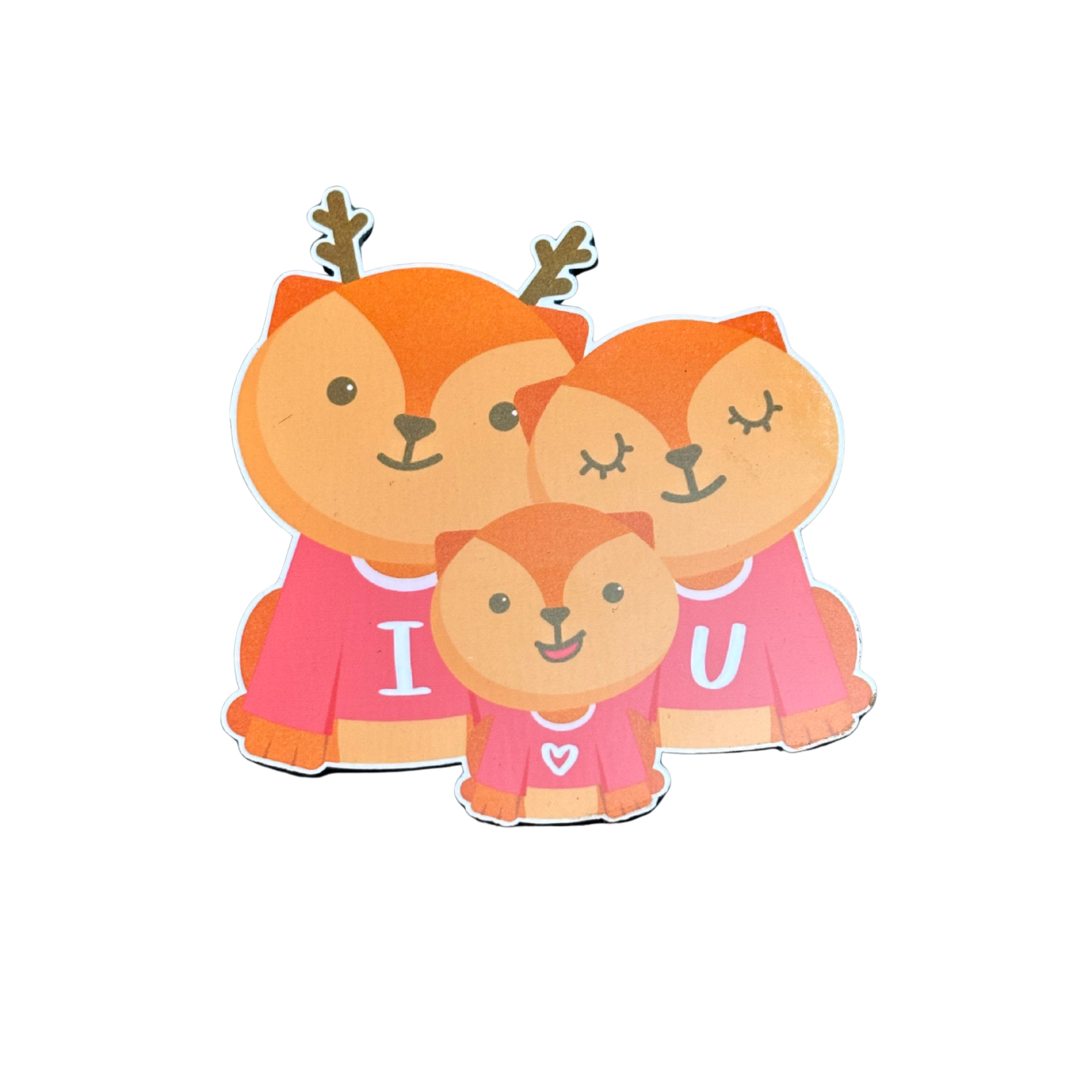 Animal Family fridge magnet by Moodsy