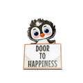 Door to Happiness fridge magnet by Moodsy