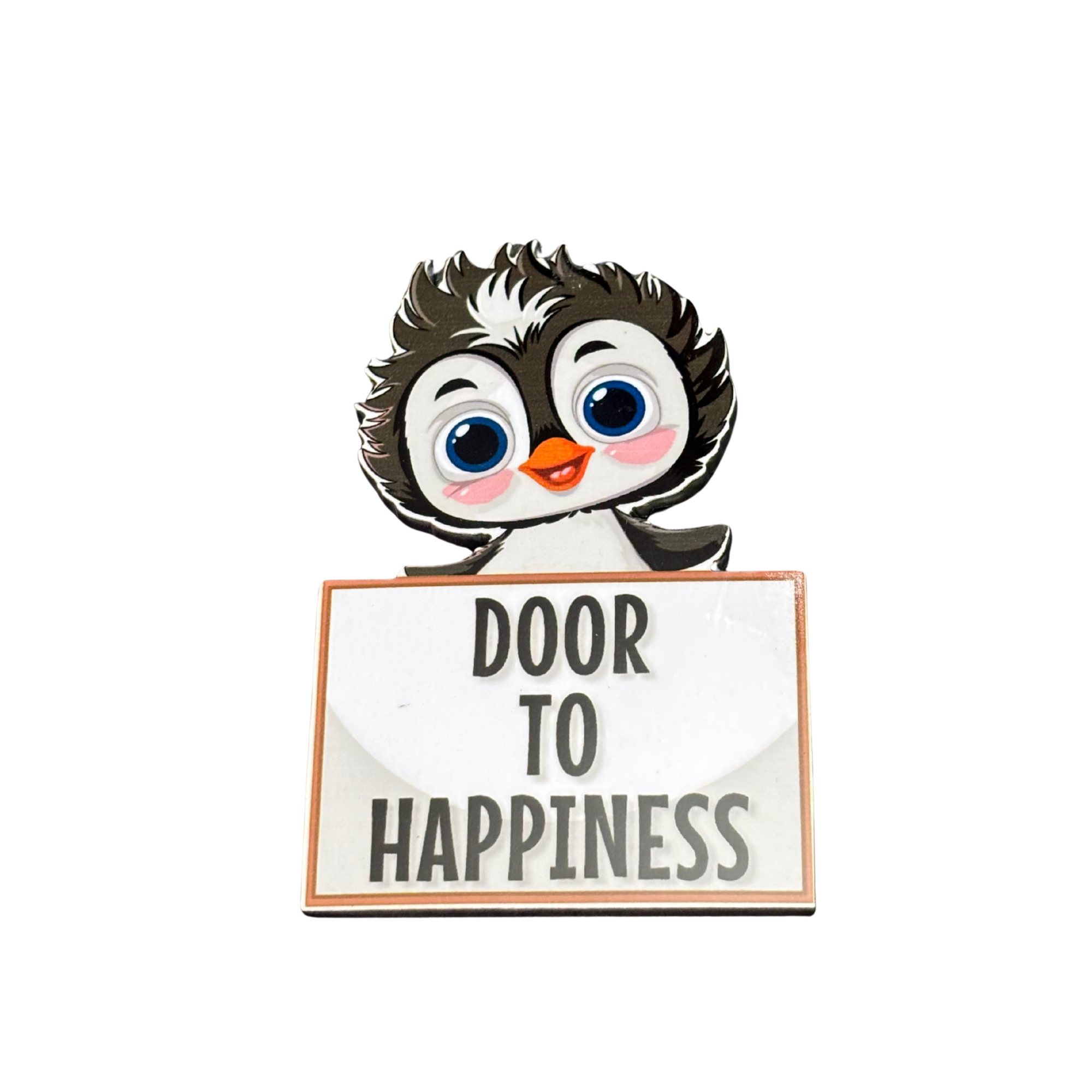 Door to Happiness fridge magnet by Moodsy