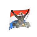F1 Victory fridge magnet by Moodsy