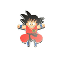 Goku fridge magnet by Moodsy