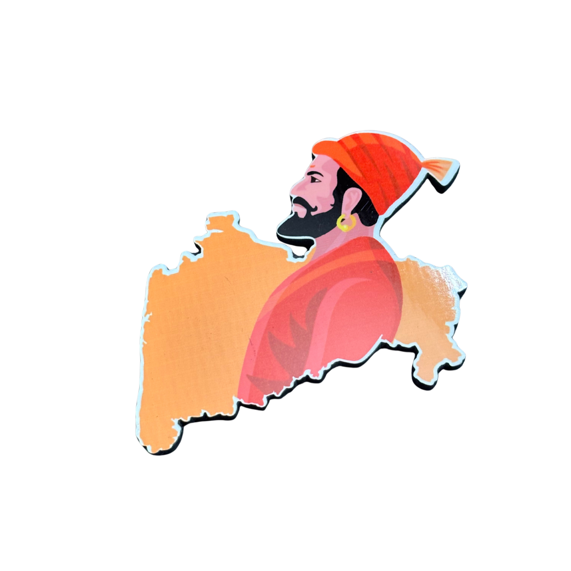 MAHARAJ fridge magnet by Moodsy