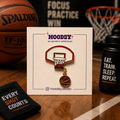 BasketBall Hoop Enamel Pin by Moodsy