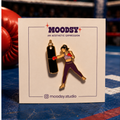Boxing Enamel Pin by Moodsy