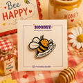 Coffee Bee Enamel Pin by Moodsy