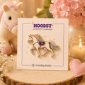 Dreamy Unicorn enamel pin by Moodsy