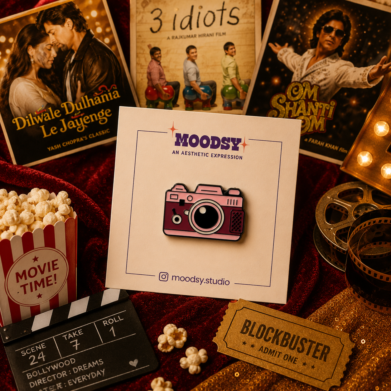 FilmyClick Enamel Pil by Moodsy