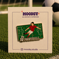 Football Player Enamel Pin by Moodsy