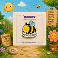Honey Bee Enamel Pin by Moodsy