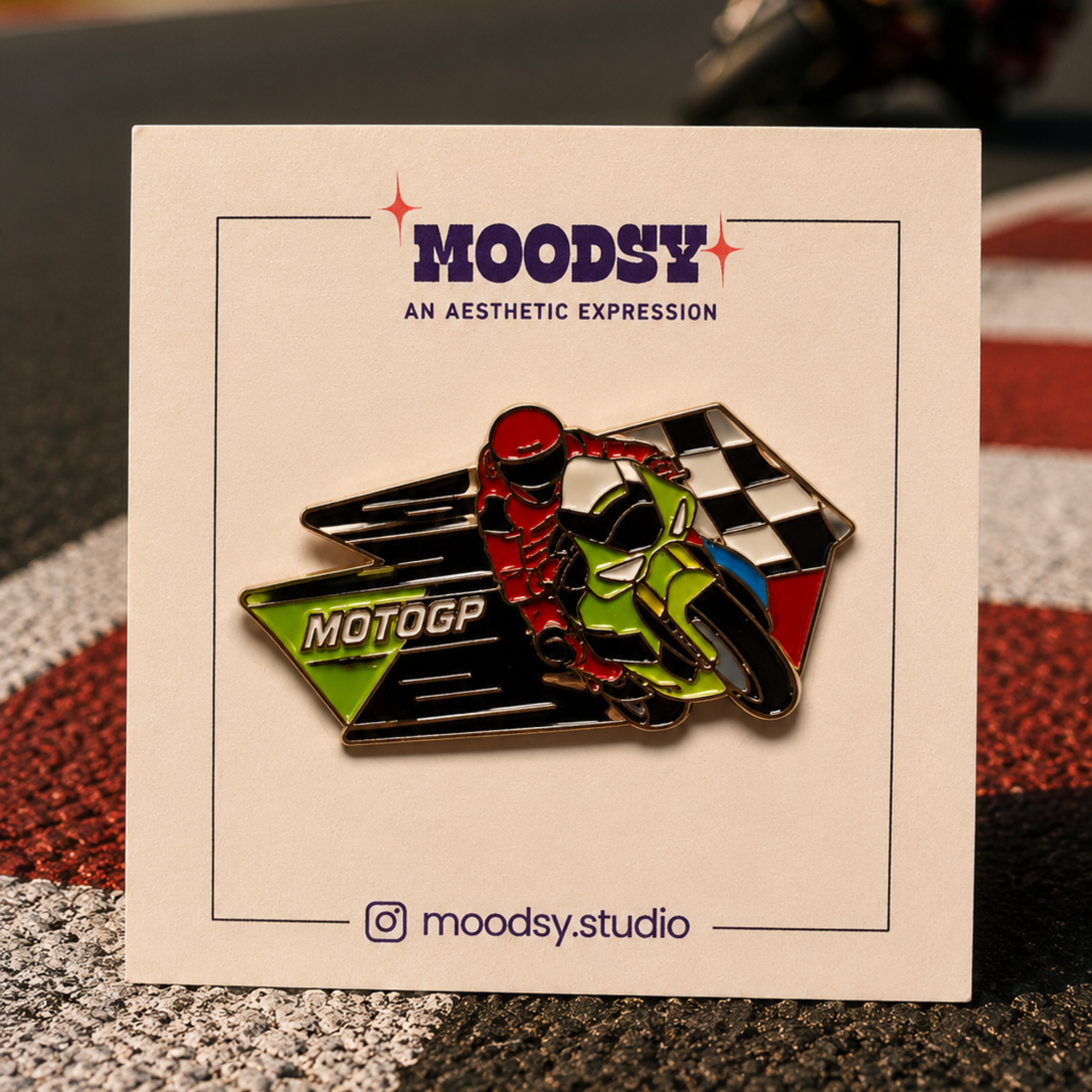 MotoGP Enamel Pin by Moodsy