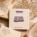 Body Mind Power Enamel Pin by Moodsy