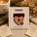 Love Me More Enamel Pin by Moodsy