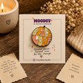Peace & Love Enamel Pin by Moodsy