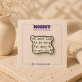 Doing It On Your Own Enamel Pin by Moodsy