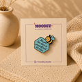 Bee-Lieve Enamel Pin by Moodsy