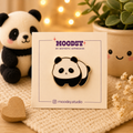 Rollie Panda enamel pin by Moodsy