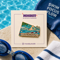 Swift Swimmer Enamel Pin by Moodsy