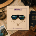 Travel Aviator Enamel Pin by Moodsy