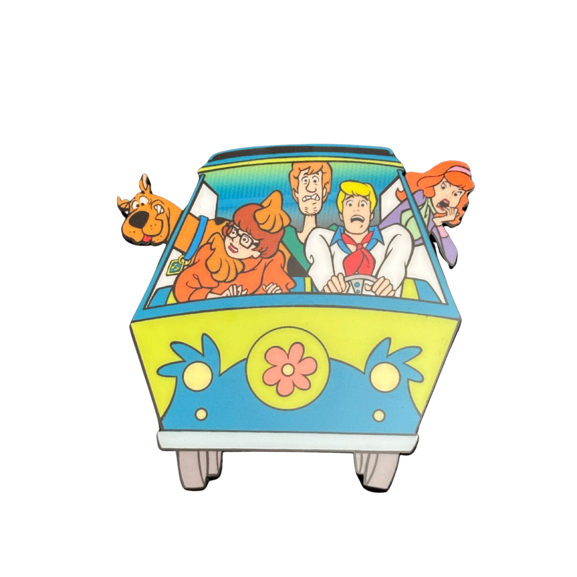 Mystery_Machine fridge magnet by Moodsy