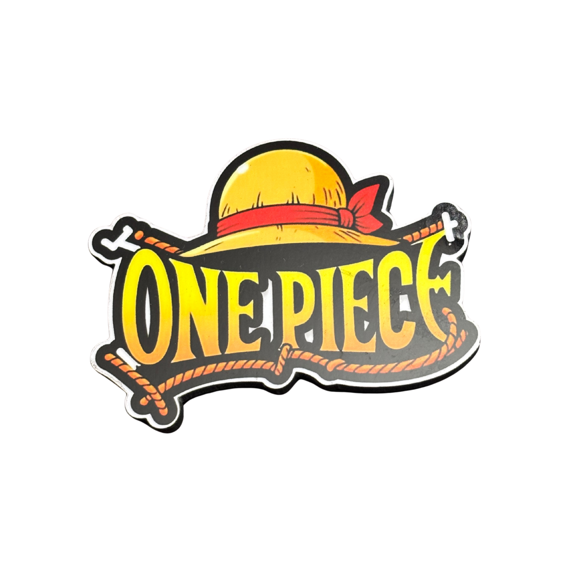 One Piece Logo fridge magnet by Moodsy
