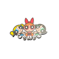 Power Puff Girls fridge magnet by Moodsy