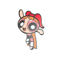 Red PPG fridge magnet by Moodsy