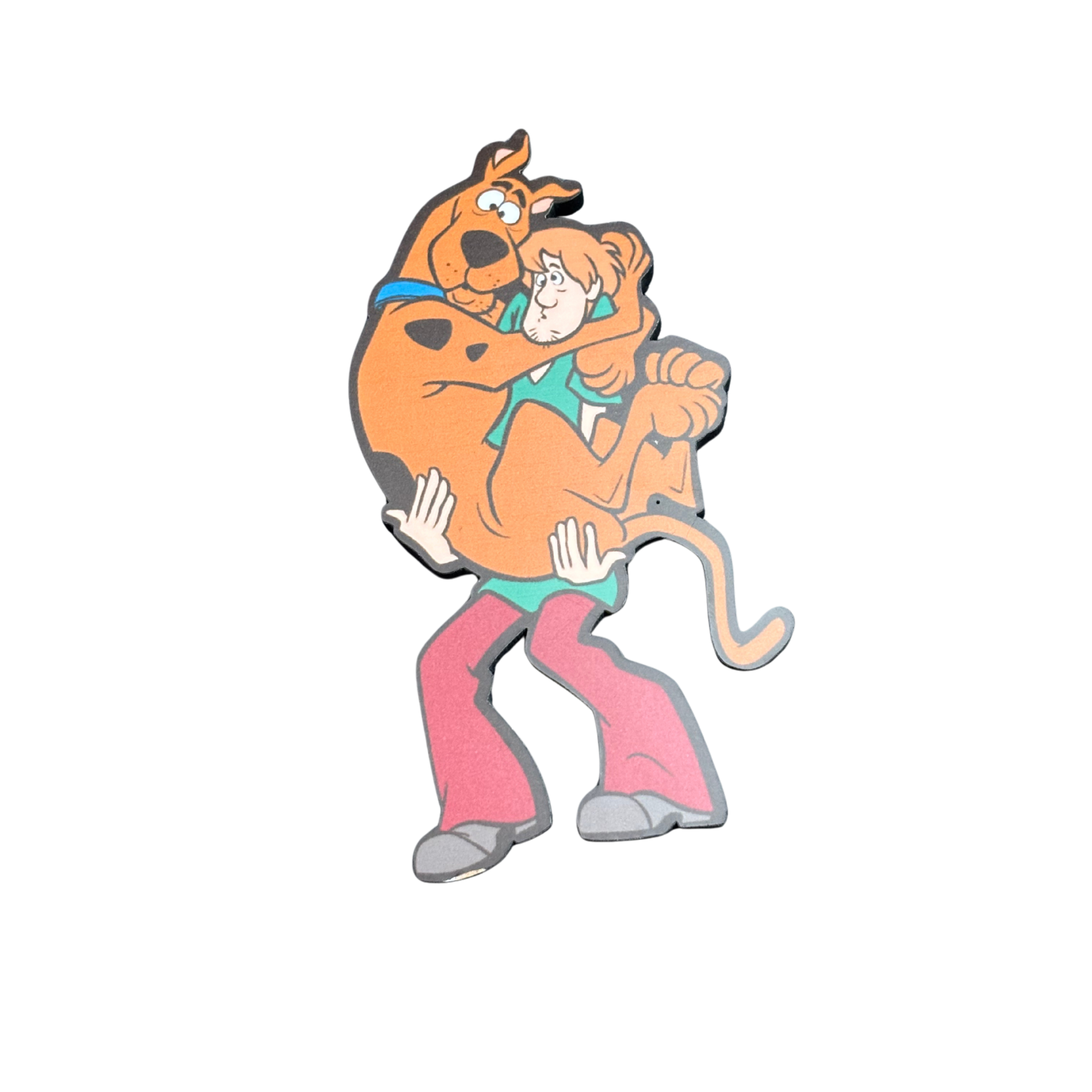Shaggy & Scooby Doo fridge magnet by Moodsy