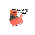 Smooth Operator fridge magnet by Moodsy
