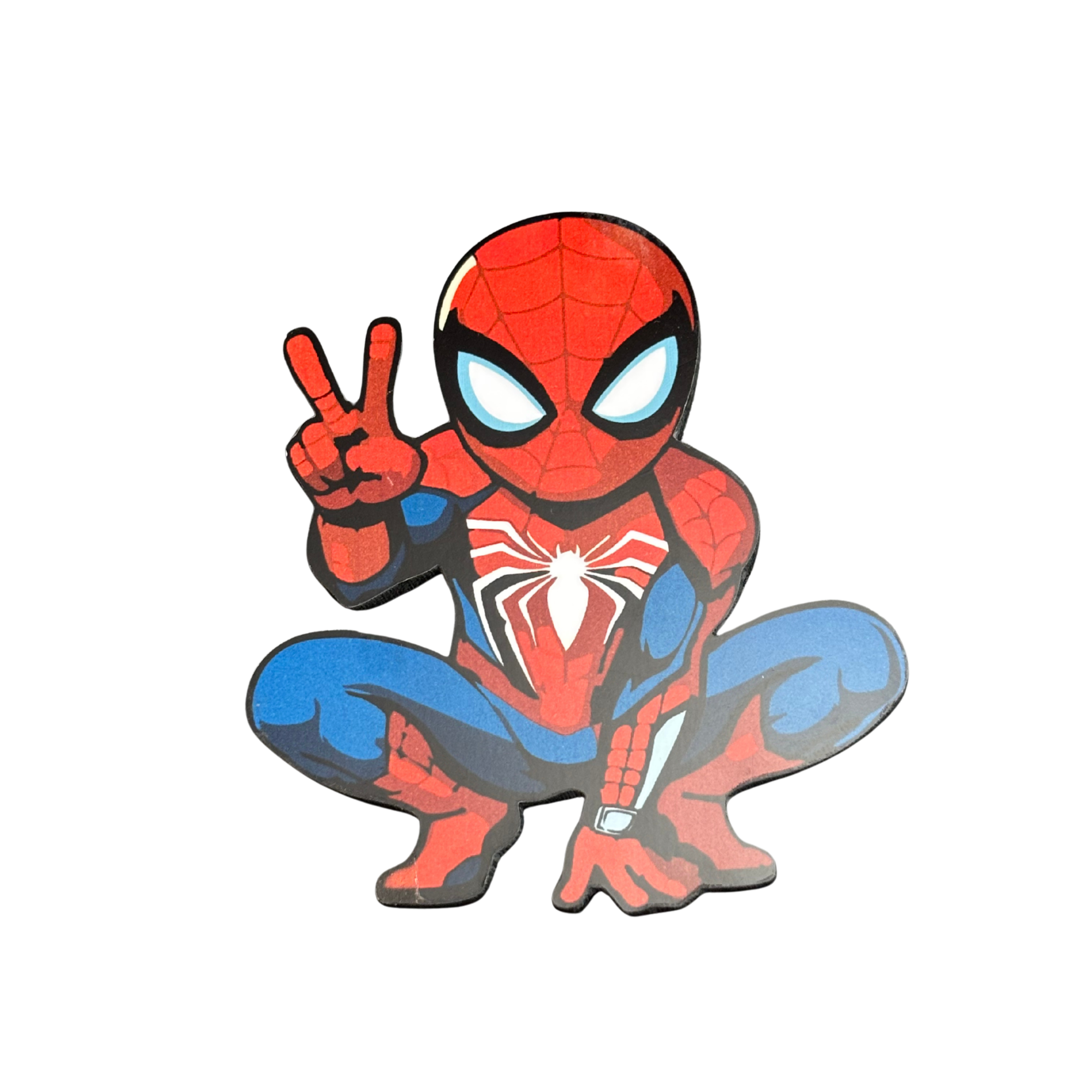 Spider Man fridge magnet by Moodsy