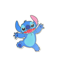 Stitch fridge magnet by Moodsy