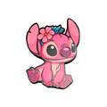 Stitch's Angel fridge magnet by Moodsy