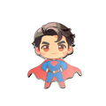 Superman fridge magnet by Moodsy
