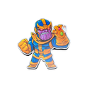 Thanos fridge magnet by Moodsy