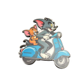 Tom & Jerry fridge magnet by Moodsy