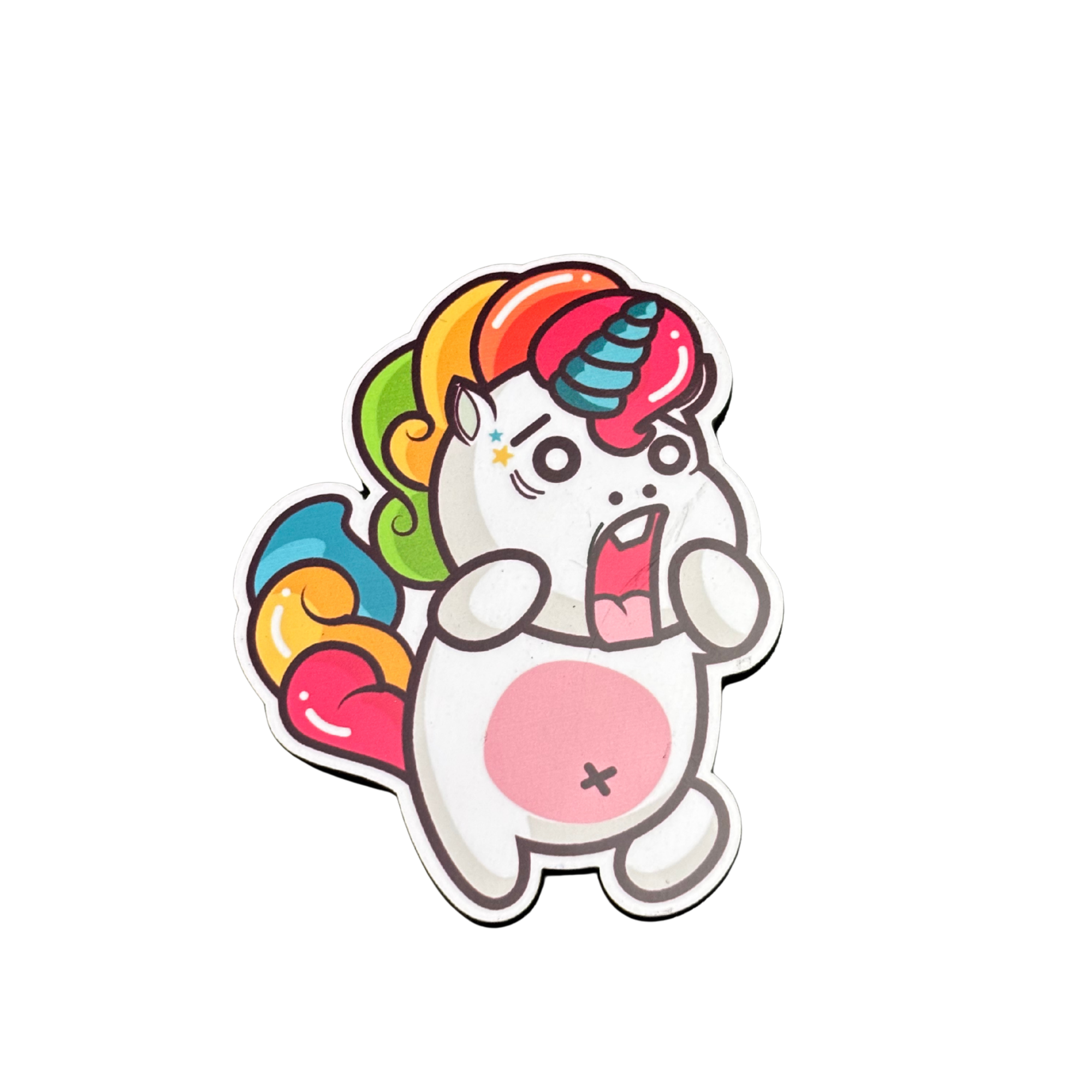 Unicorn fridge magnet by Moodsy