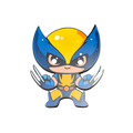 Wolverine fridge magnet by Moodsy